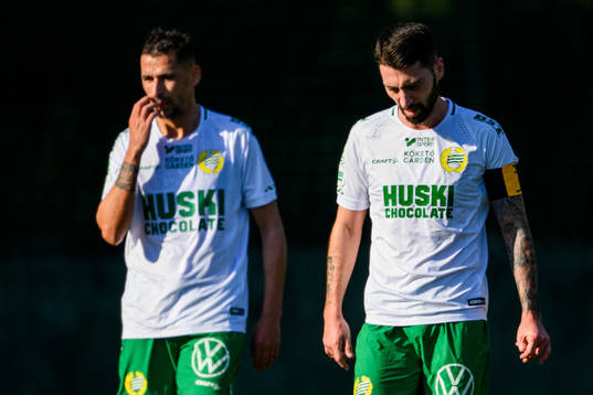 Loret Sadiku and Nahir Besara looks dejected