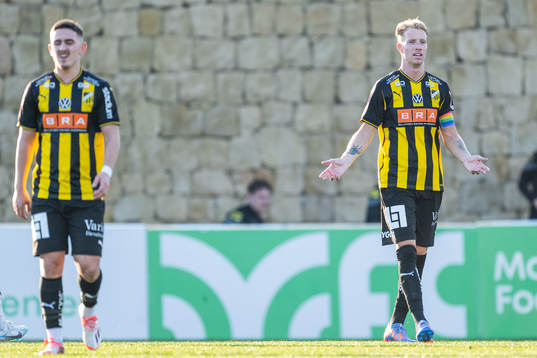 Häckens Semir Bosnic och Samuel Gustafson deppar