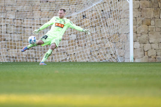 Häckens målvakt Peter Abrahamsson