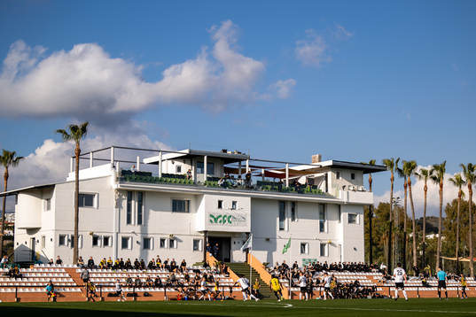 Interiör av Marbella Football Center