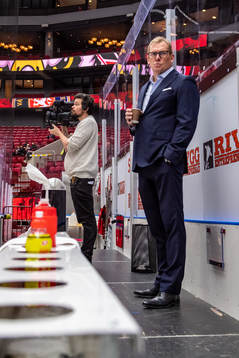 Malmö Redhawks klubbchef Patrik Sylvegård