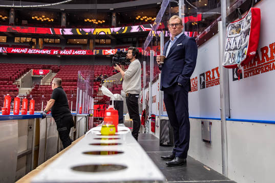 Malmö Redhawks klubbchef Patrik Sylvegård