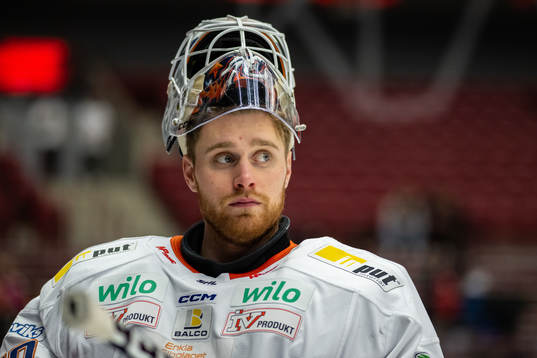 Växjös målvakt Adam Åhman