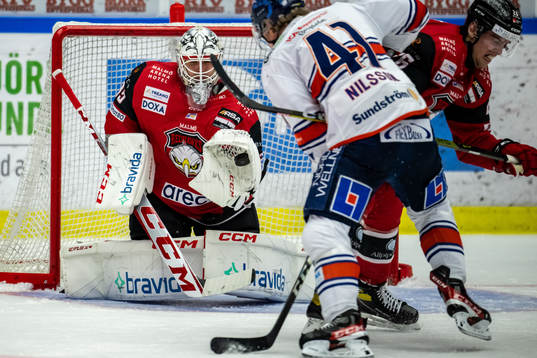 Malmö Redhawks målvakt Adam Werner