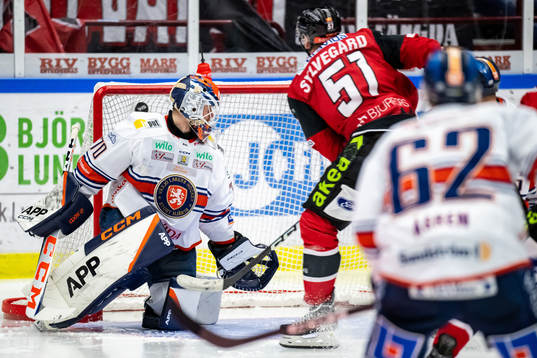 Malmö Redhawks Emil Sylvegård gör 5-1