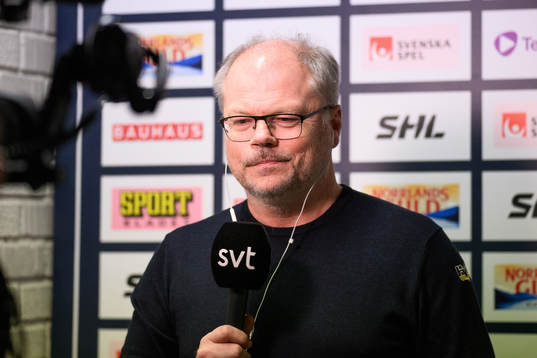 HV71s sportchef Kent Norberg i tv intervju