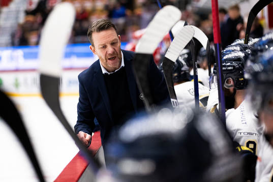 HV71s assisterande tränare Charles Berglund