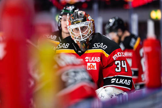 Luleås målvakt Joel Lassinantti