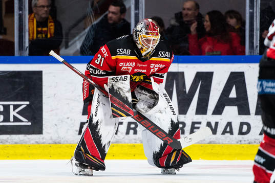 Luleås målvakt Matteus Ward