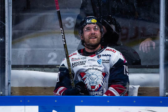 Linköpings Patrick Russell i utvisningsbåset