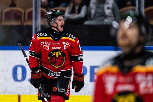 Luleås Isac Brännström reagerar