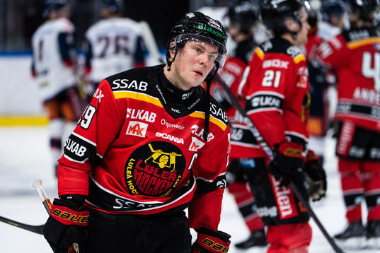 Luleås Erik Gustafsson deppar