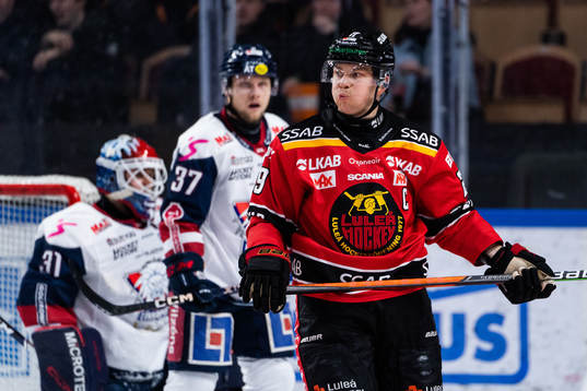 Luleås Erik Gustafsson deppar