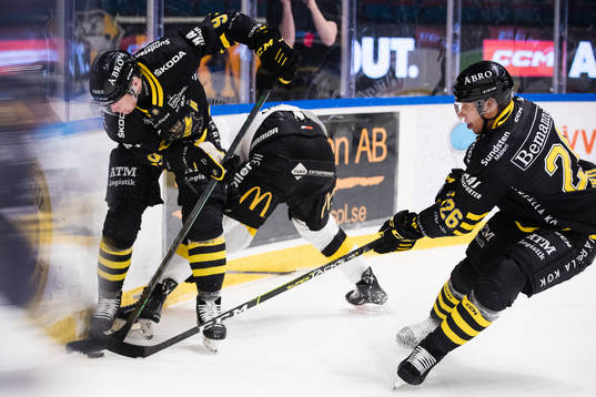 AIKs Richard Gynge och Oscar Nord