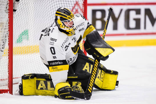 Västerås målvakt Ian Blomquist