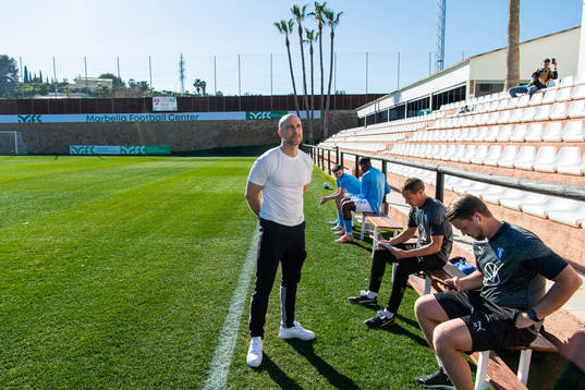 Head coach Henrik Rydström of Malmö FF
