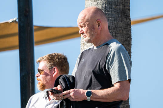 Head coach Per-Mathias Høgmo of Häcken watches the