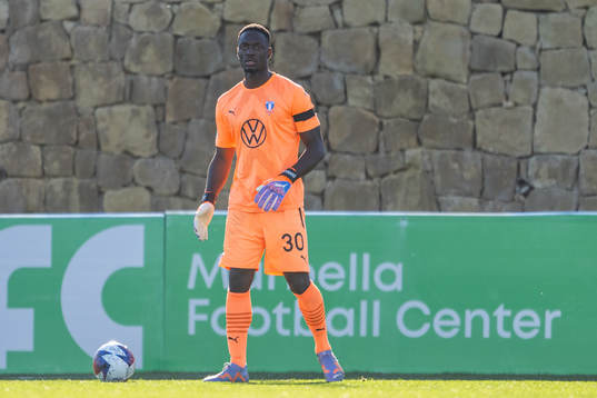 goalkeeper Ismael Diawara of Malmö FF