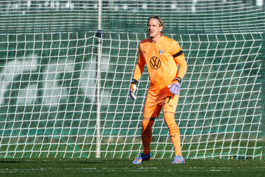 goalkeeper Johan Dahlin of Malmö FF