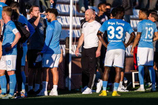 Head coach Henrik Rydström of Malmö FF