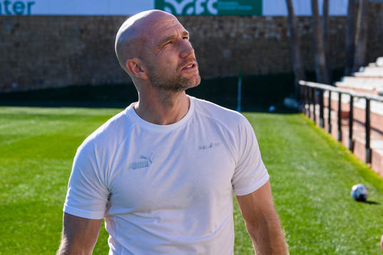 Head coach Henrik Rydström of Malmö FF