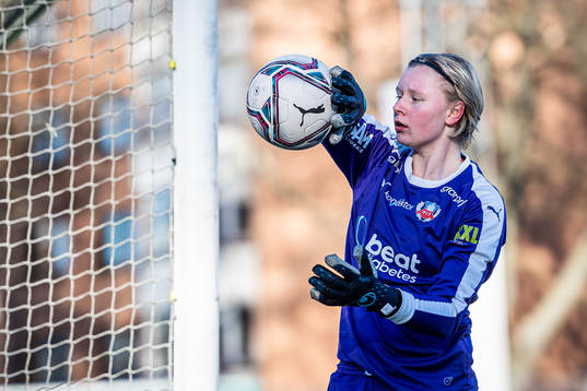Helsingborgs målvakt Hannah Tegestål