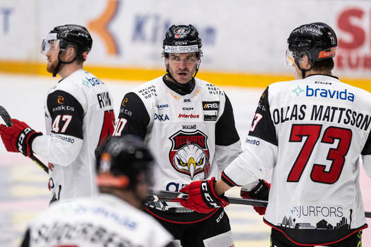 Malmö Redhawks Lance Bouma deppar