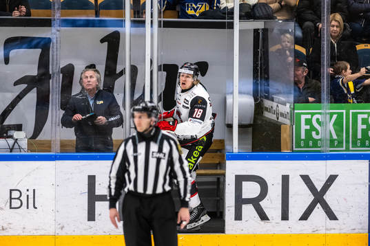 Malmö Redhawks Marcus Sylvegård utvisas