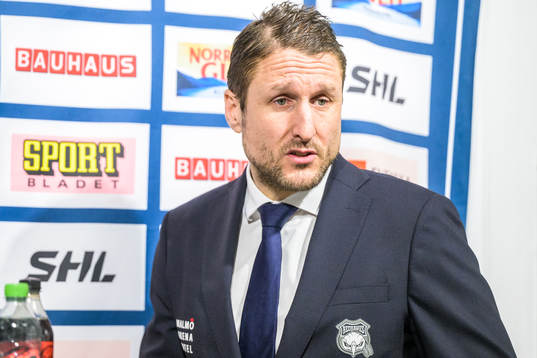 Malmö Redhawks  tränare Tomas Kollar