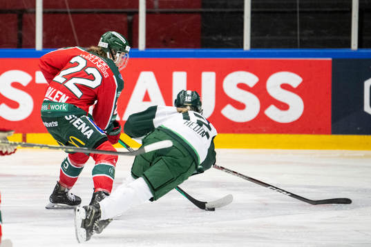 Frölundas Andrea Dalen och Färjestads Linnea Hedin