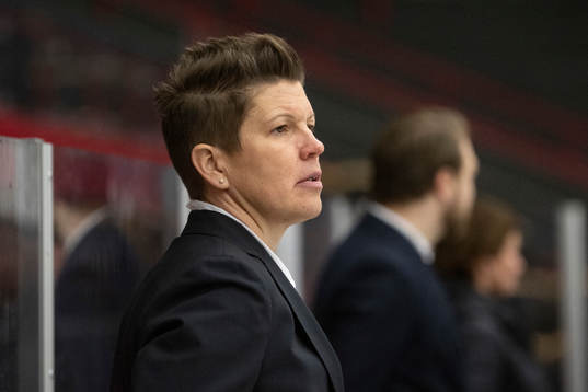 Frölundas tränare Erika Holst