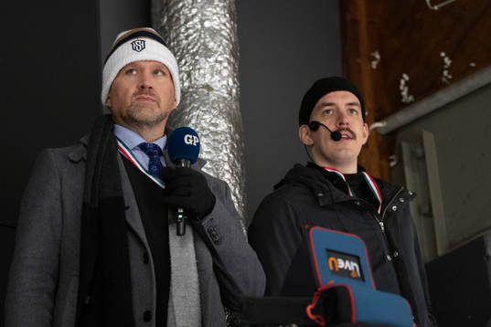 GP´s reportrar Johan Rylander och Andreas Johnsson