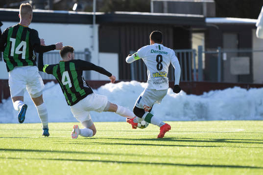 GAIS Axel Norén och Varbergs Luke Le Roux