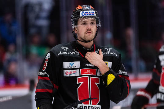 Örebros Filip Berglund deppar