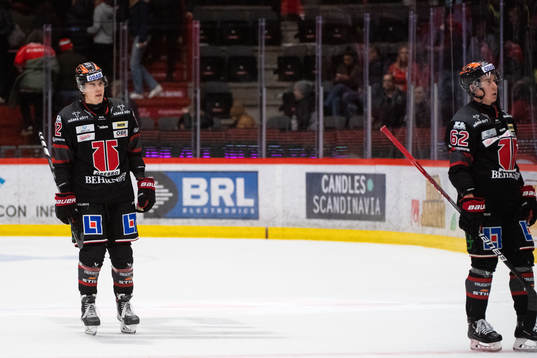 Örebros Radek Muzik och Robert Leino