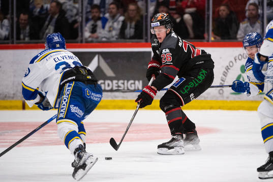 Leksands Lucas Elvenes och Örebros Elias Pettersson
