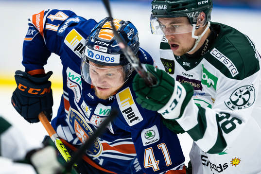 Växjös Ludvig Nilsson och Färjestads Jonathan Andersen