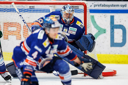 Växjös målvakt Emil Larmi