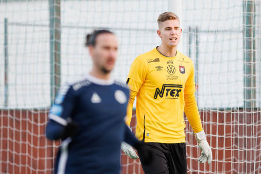 Örgrytes målvakt Mathias Nilsson