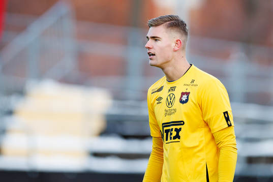 Örgrytes målvakt Mathias Nilsson