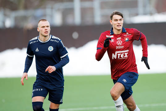 Utsiktens Jesper Brandt och Örgrytes Noah Christoffersson