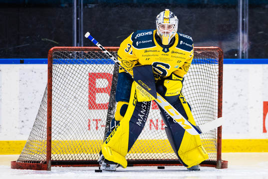 Södertäljes målvakt Nikita Tolopilo
