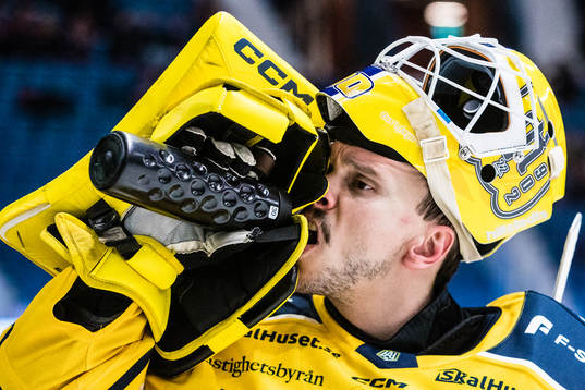 Södertäljes målvakt Fredrik Bergvik
