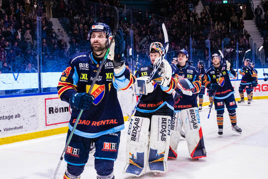 Djurgårdens Ludvig Rensfeldt jublar