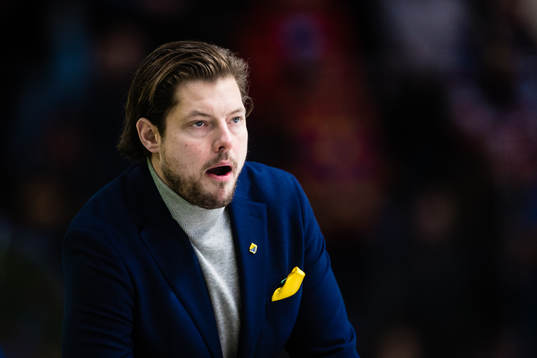 Södertäljes assisterande tränare Mattias Zackrisson