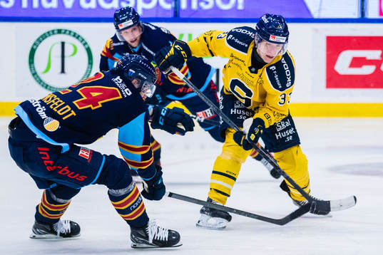 Djurgårdens Ludvig Rensfeldt och Södertäljes Filiph