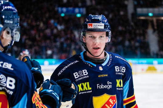 Djurgårdens Edvin Hammarlund jubel