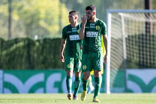 Abdelrahman Saidi of Hammarby looks dejected