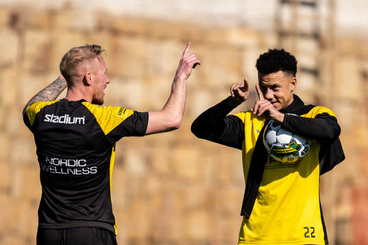 Mikkel Rygaard Jensen och Tobias Sana