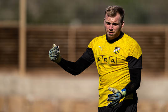 Målvakt Peter Abrahamsson